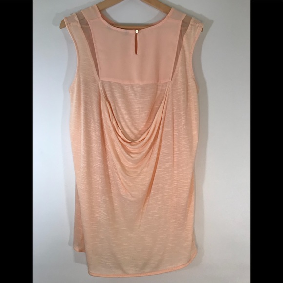 BCBGMaxAzria Tops - Bcbgmaxazria sleevles too with waterfall back